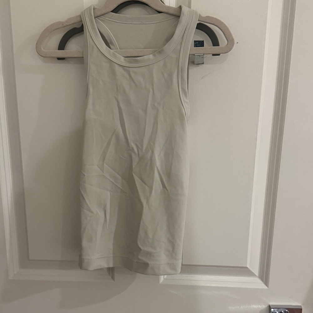 lululemon athletica Cream Tank Top